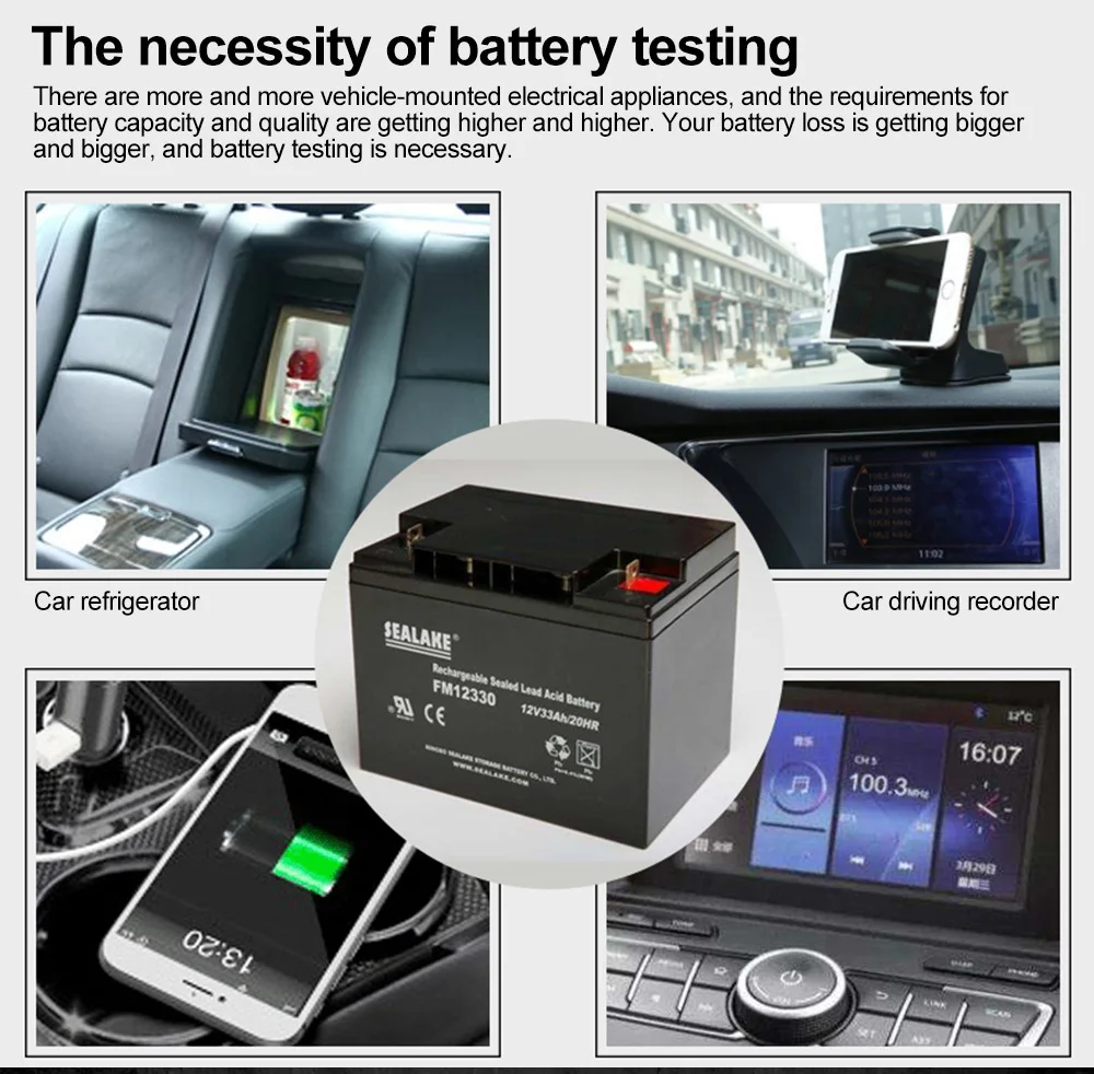 DUOYI DY2015 12V Car Battery T - Battery Load Tester ulasan dan harga