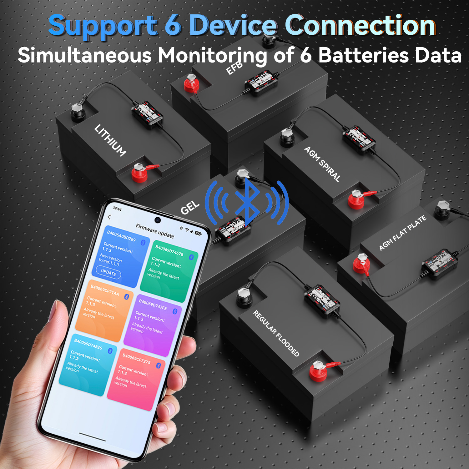 KONNWEI BK400 Bluetooth 5.2 Ca - Battery Load Tester ulasan dan harga