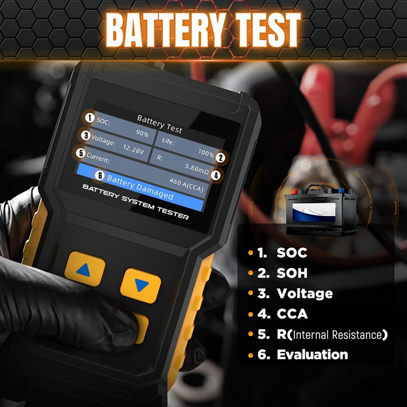 Super Sale Car Battery Tester  - Battery Load Tester ulasan dan harga